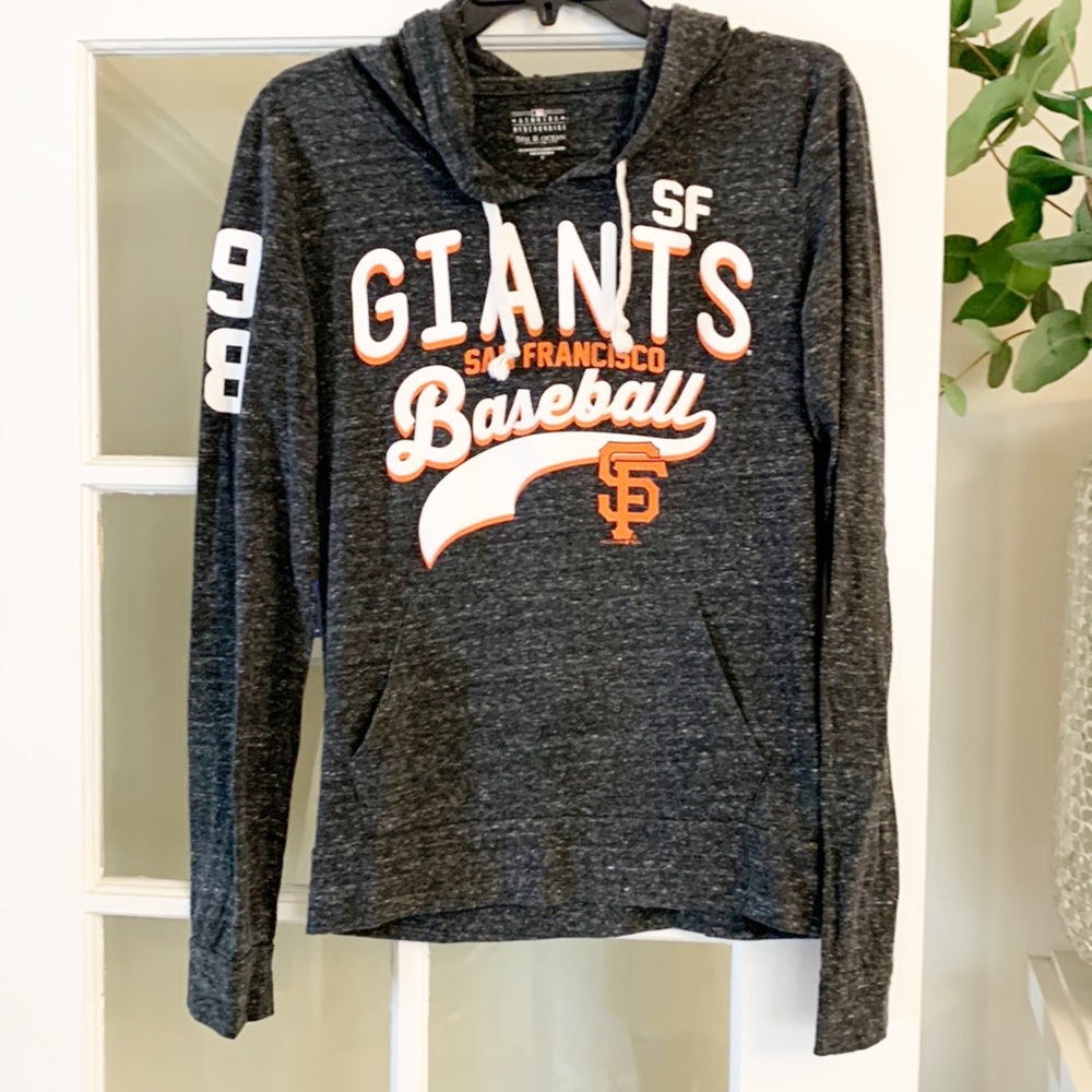 5th & Ocean Women’s SF Giants Baseball Pull-Over Hoodie (Size S)